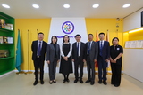 山东大学代表团访问蒙古国立大学孔子学院下设教学点贺希格中学